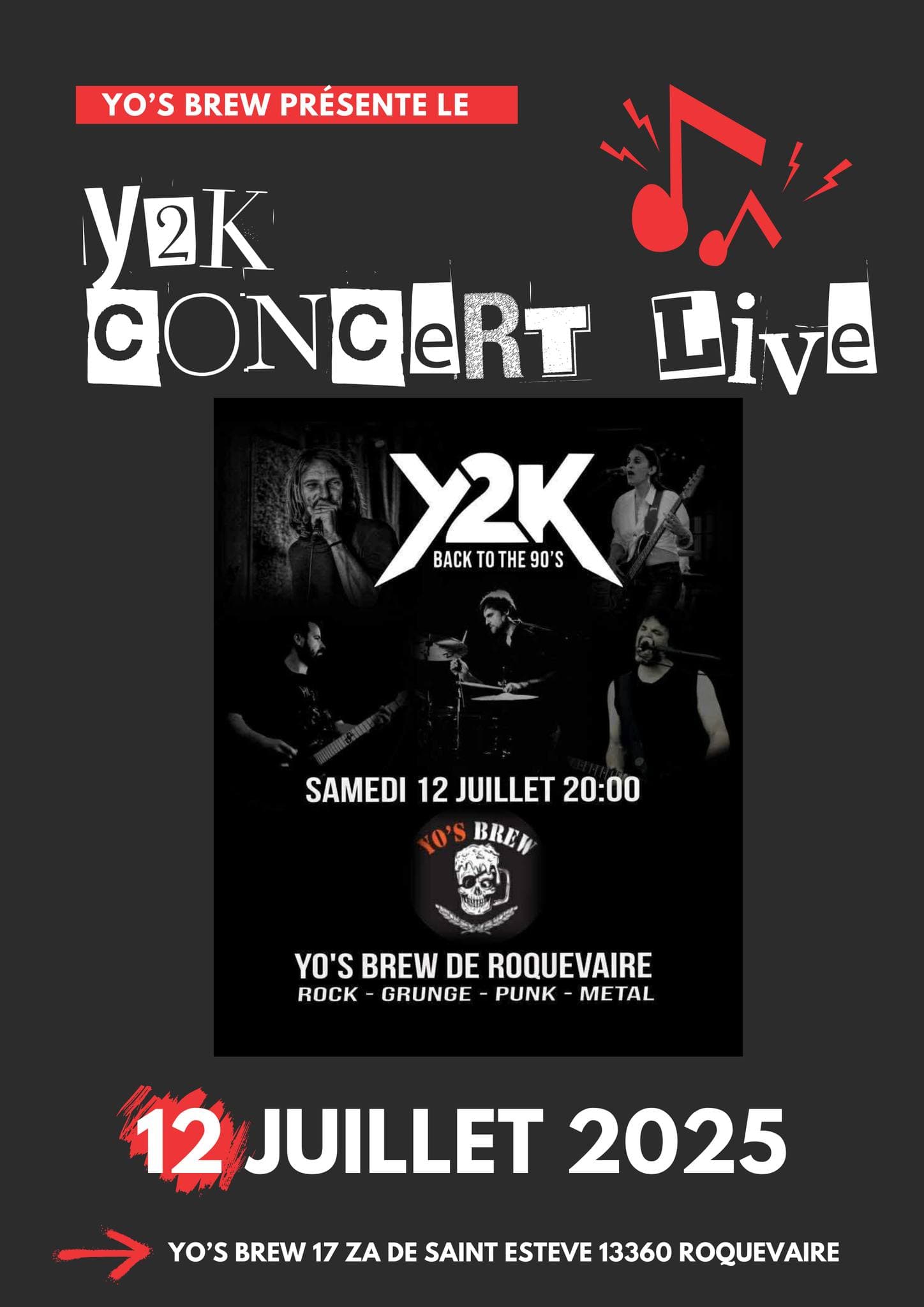 Concert Yo's BREW - 12 juil. 2025
