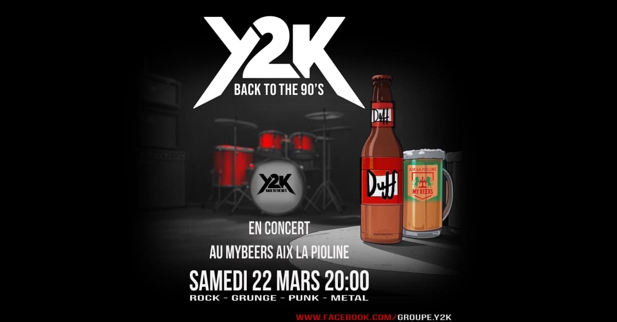 Concert My Beers Aix La Pioline - 22 mars 2025
